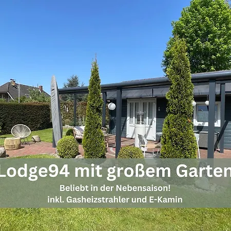 Lodge94 - Tinyhouse Kleiner Luxus Wilhelmshaven Extérieur photo
